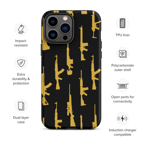 Golden Gun Tough Case iPhone® 13 - Image 3