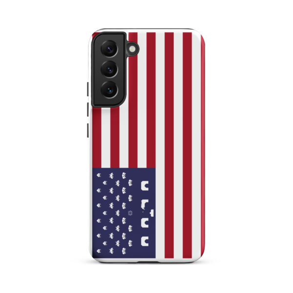 Invader Flag Tough case for Samsung® S22 - Image 4