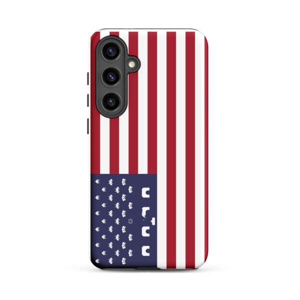 Invader Flag Tough Case for Samsung® S24 - Image 4