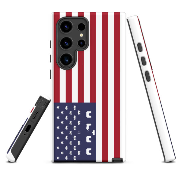 Invader Flag Tough Case for Samsung® S24 - Image 2