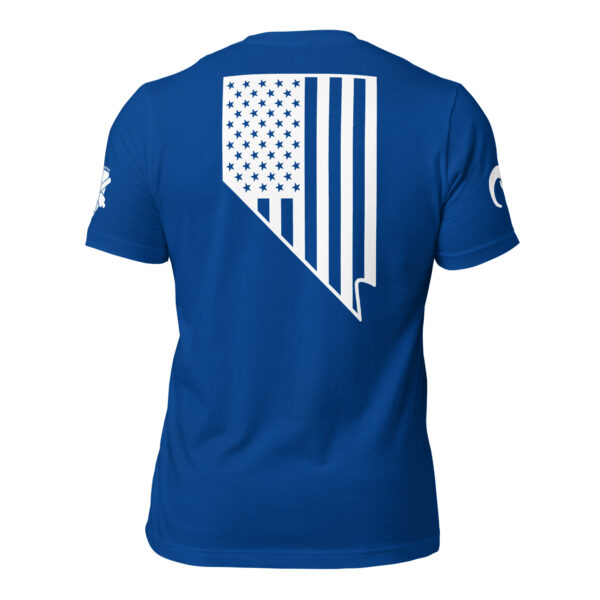 Battle Born NV Flag Monochrome American Made Premium Tee - Image 12