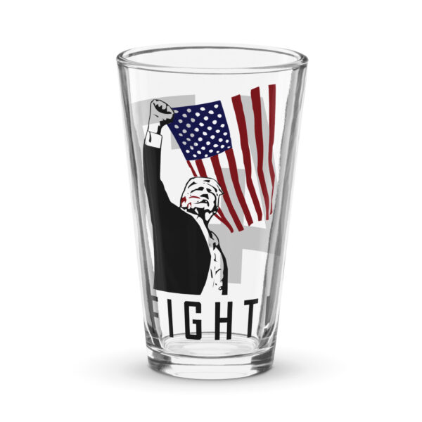 Trump Fight! Shaker Pint Glass