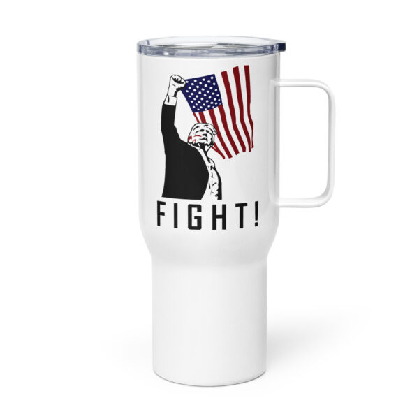 Fight! Trump Travel Mug