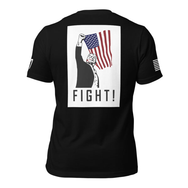 Fight! Donald Trump Premium American Tee - Image 2