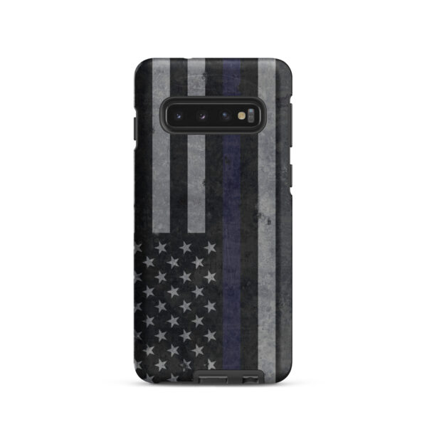 Blue Line Flag Distressed Samsung Tough Case - Image 15