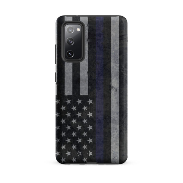 Blue Line Flag Distressed Samsung Tough Case - Image 19