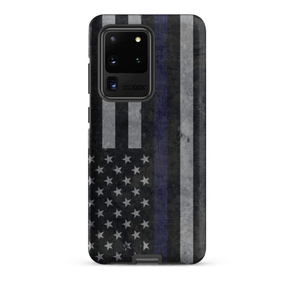 Blue Line Flag Distressed Samsung Tough Case - Image 14