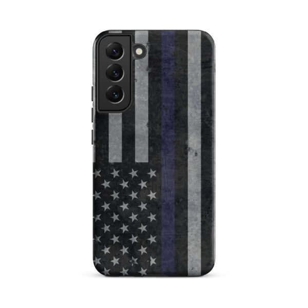 Blue Line Flag Distressed Samsung Tough Case - Image 12