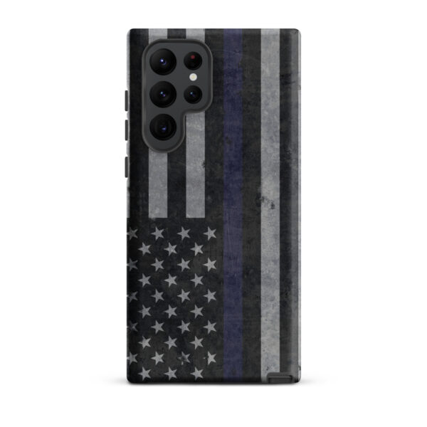 Blue Line Flag Distressed Samsung Tough Case - Image 13